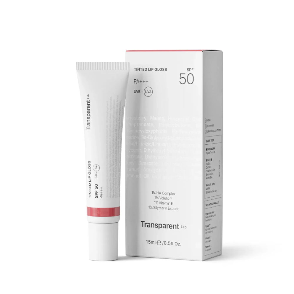 Transparent Lab Tinted Lipgloss Spf 50 ROSE 15 мл - Бальзам для губ (рожевий) - фото №1 Transparent Lab Tinted Lipgloss Spf 50 ROSE 15 мл - Бальзам для губ (рожевий) - фото №1